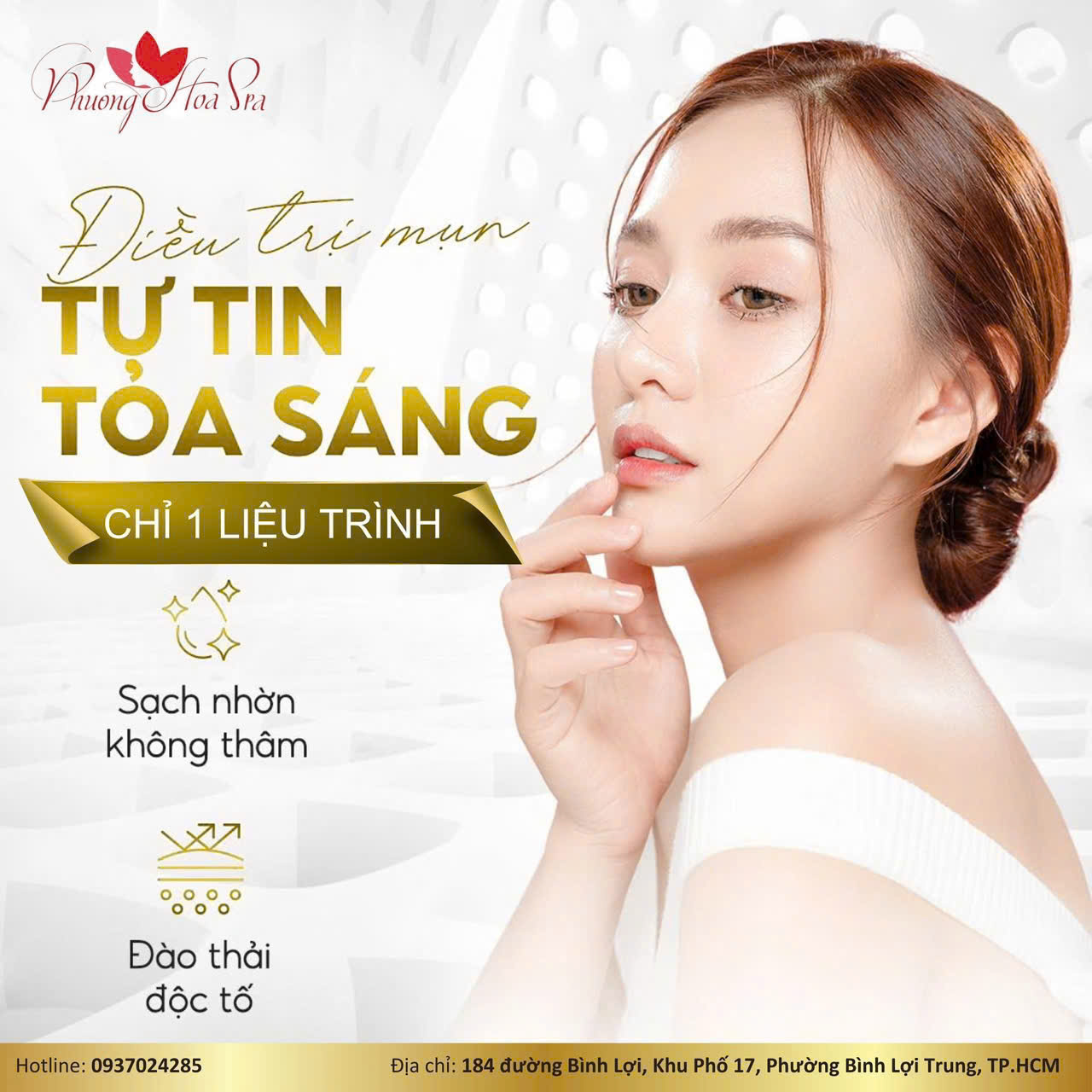 Điều Trị Mụn Cho Làn Da Toả Sáng