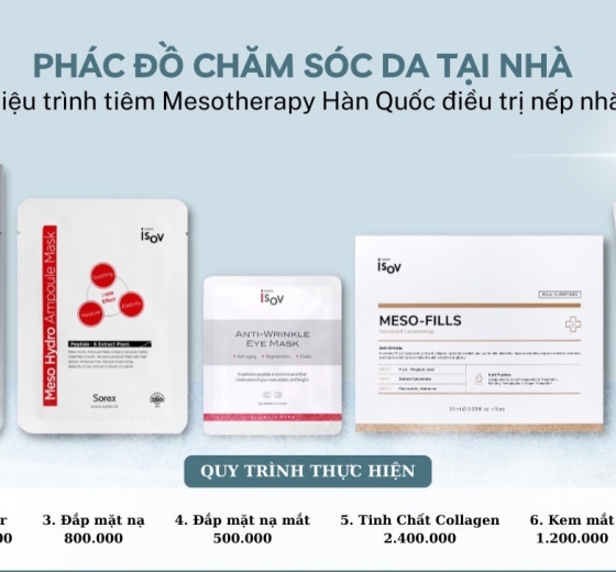 ISOV Bộ sản phẩm Liệu trình Mesotherapy